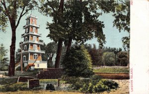 Postcard Tower on Lagoon Island near Nassau, Bahamas~116955