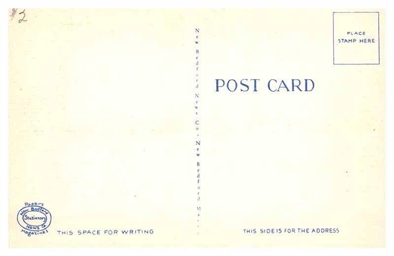 Postcard PIER SCENE Onset Massachusetts MA AP5226