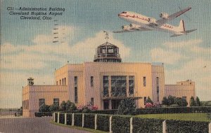 Postcard Administration Building Cleveland Hopkins Airport Cleveland OH