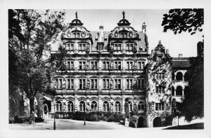 Germany Schloss Heidelberg Friedrichsbau Castle RPPC vintage postcard