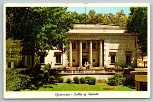 Cyclorama  Civil War  Battle of Atlanta  Georgia  Postcard