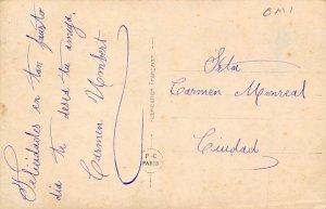 Tinted Glamore Woman Postcard