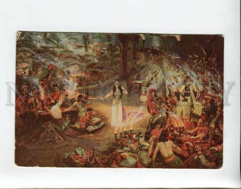 3161175 Nude BELLY DANCER Harem SALAMBO by DRUET Vintage SALON 