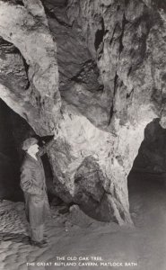 The Olde Old Oak Tree at Masson Cavern Bath Real Photo Postcard