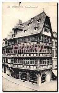 Postcard Old Strasbourg Maison Kammerzell