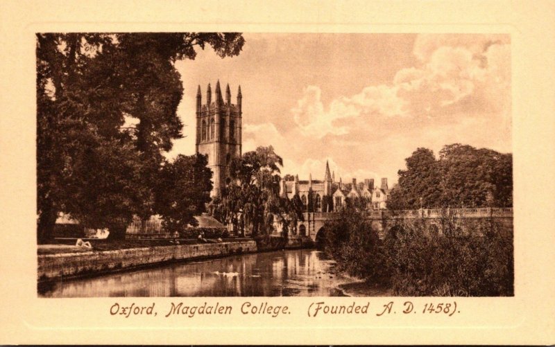 England Oxford Magdalen College