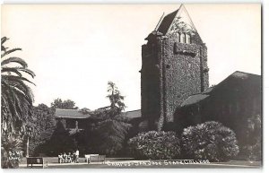RPPC State College Campus SAN JOSE California Vintage Laws Photo 1940s Postcard