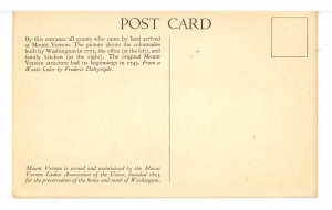 VA - Mount Vernon. The Mansion, West Front