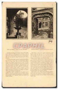 Postcard Old Paris Hotel Cluny