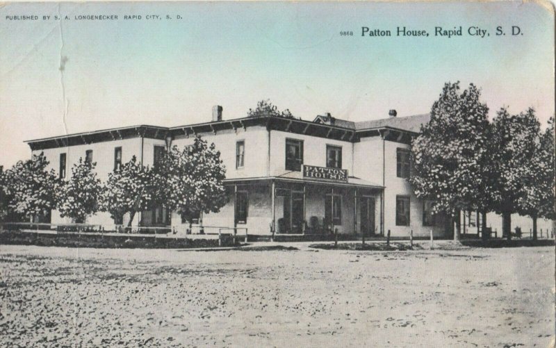 RAPID CITY, South Dakota, 1900-10s; Patton House