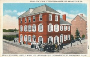 Replica of Sheppen House at 1926 Exposition - Philadelphia PA, Pennsylvania