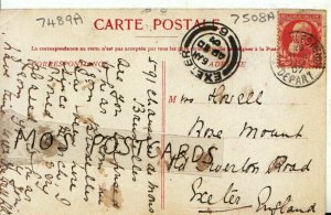 Genealogy Postcard - Howell - Rose Mount -Old Tiverton Road, Exeter, Devon 7508A