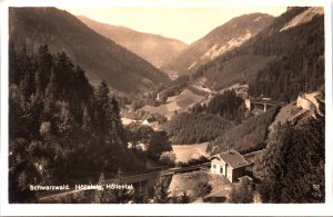 Germany Schwarzwald Höllsteig Höllental Vintage RPPC C012