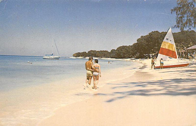 Paradise Beach Barbados West Indies Unused 