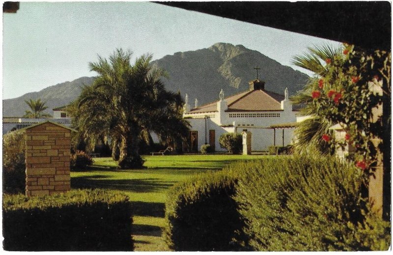 Casa de Paz & Bien View of Chapel Scottsdale Arizona