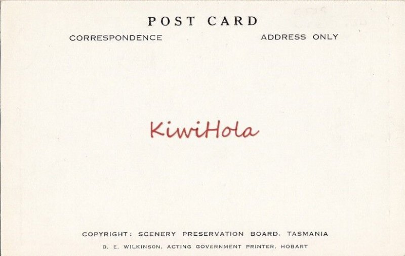 Postcard Entally Governors Wing Tasmania Australia