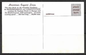 American Export Lines Cruise Ship - (MX-070)