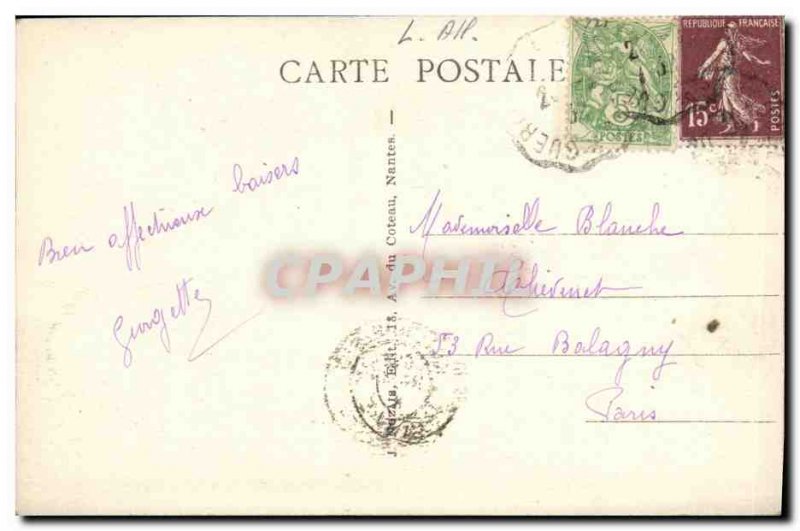 Postcard Old Guerande Porte St Michel