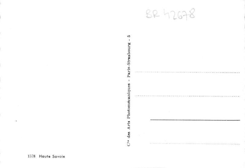 BR42678 Haute Savoie map cartes geographiques france