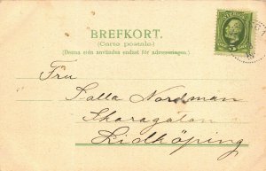 PARTI FRAN KINNEKULLE SWEDEN~1903  POSTMARKED PHOTO POSTCARD