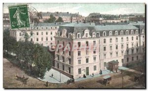 Old Postcard The Paris barracks Pepiniere