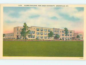 Alumni Building At Bob Jones University Greenville South Carolina SC L7155-13