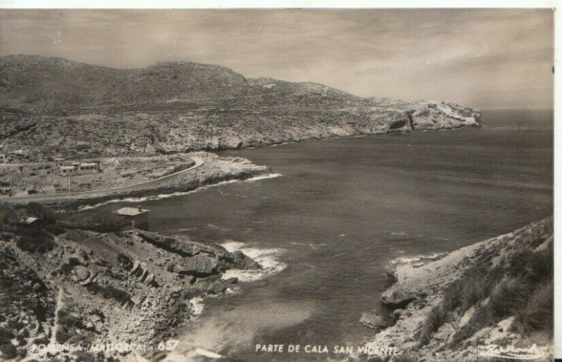 Spain Postcard - Po??nsa - Mallorca - Parte De Cala San Vicente - TZ12096