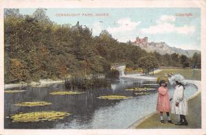 DOVER KENT UK CONNAUGHT PARK~YOUNG VICTORIAN DRESSED GIRLS~POSTCARD