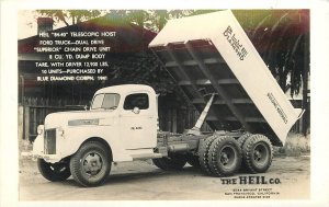 Postcard California San Francisco Blue Diamond Heil Truck advertising 23-1423