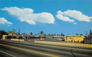 Phoenix, Arizona MONTEZUMA MOTEL Roadside ca 1950s Chrome Vintage Postcard