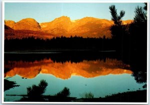 Postcard - An Autumn Sunset, Rocky Mountain National Park - Colorado