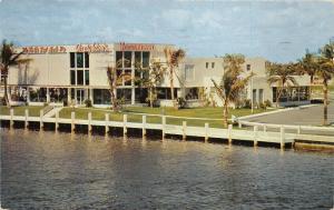 Fort Lauderdale Florida~Creightons Restaurant Showing Intracoastal Waterway~1963