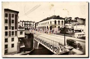 Old Postcard Mont de Marsan Bridge Midouze The theater of the city the hotel