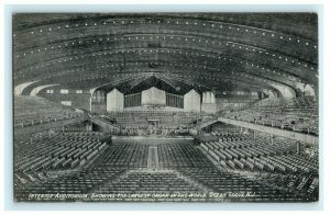 Auditorium Largest Organ in World Ocean Grove NJ Jersey New Postcard Vintage 