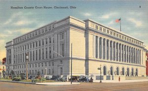 Hamilton County Court House Cincinnati, Ohio OH