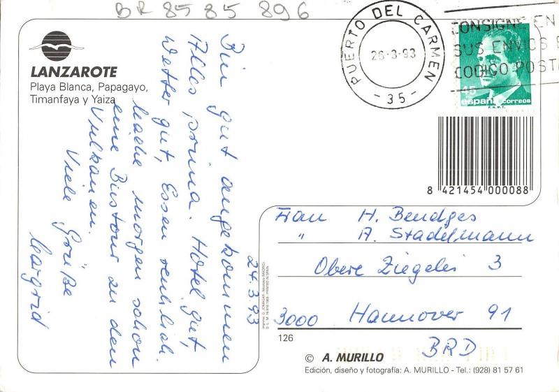 BR85896 lanzarote playa blanca papagayo spain