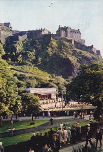 Scotland Edinburgh Princes Street Gardens and Bandstand