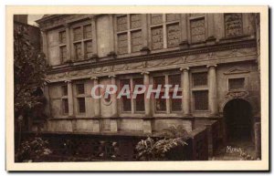 Old Postcard The Small Tables Of Langres House Renaissance De La Rue Du Cardi...