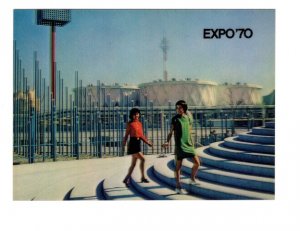 Expo '70 World's Fair, Japan, Vintage 3D Vinyl Postcard