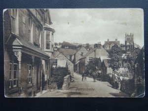 Devon Exmoor PARRACOMBE shows THE FOX & GOOSE PUB - Old Postcard by Frith 59442