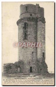 Old Postcard Montlhery Tower
