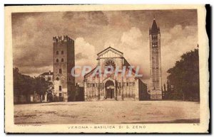 Italia - Italy - Italy - Verona - S Zeno Basilica - Old Postcard