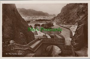 Yemen Postcard - Aden - The Tanks    RS34243