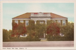 Red Deer Alberta Court House AB Alta Unused PECO Postcard H40