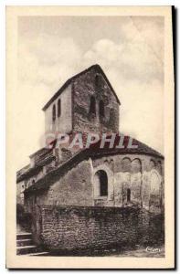 Postcard The Old Church of Macon Illustrates Besanceuil XII century under the...