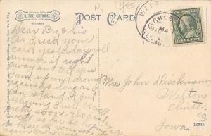 Newburgh NY Hudson Highlands Buildings From Downing Park c1910 