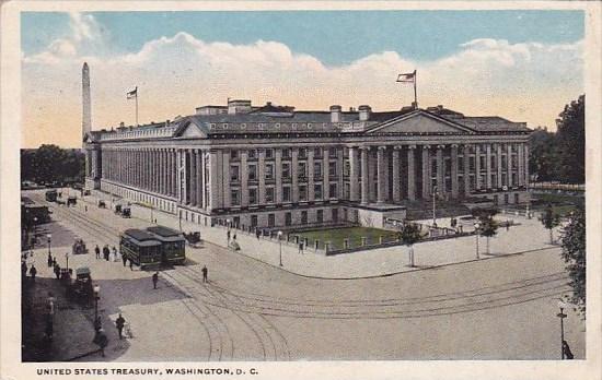 United States Treasury Washington D C 1918