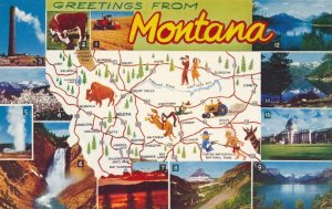 Greetings from Montana - Multiview and Map