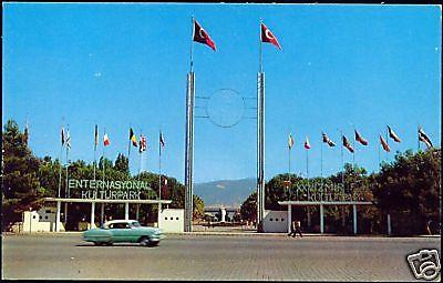 turkey IZMIR, Lozan Gate, Entrance Fair Ground 60s Car