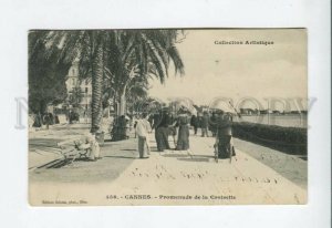 3155700 FRANCE CANNES Vintage RPPC from RUSSIA STRELNA